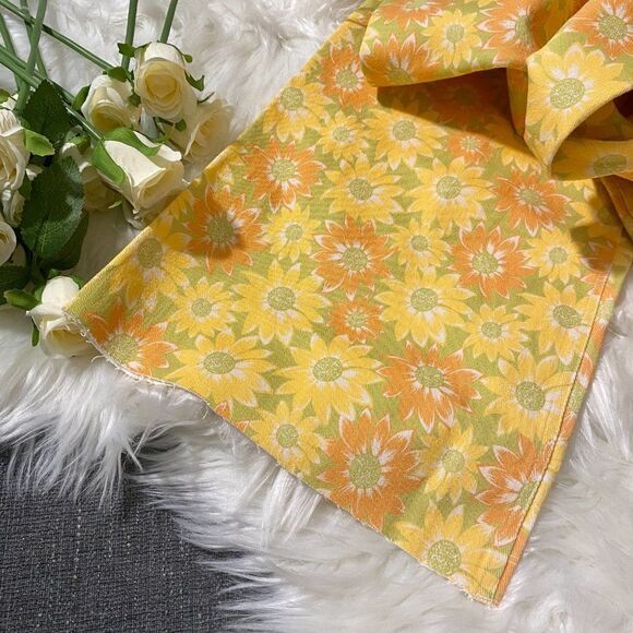 ZARA SUNFLOWER MARINE DENIM JEANS - Picture 8 of 15